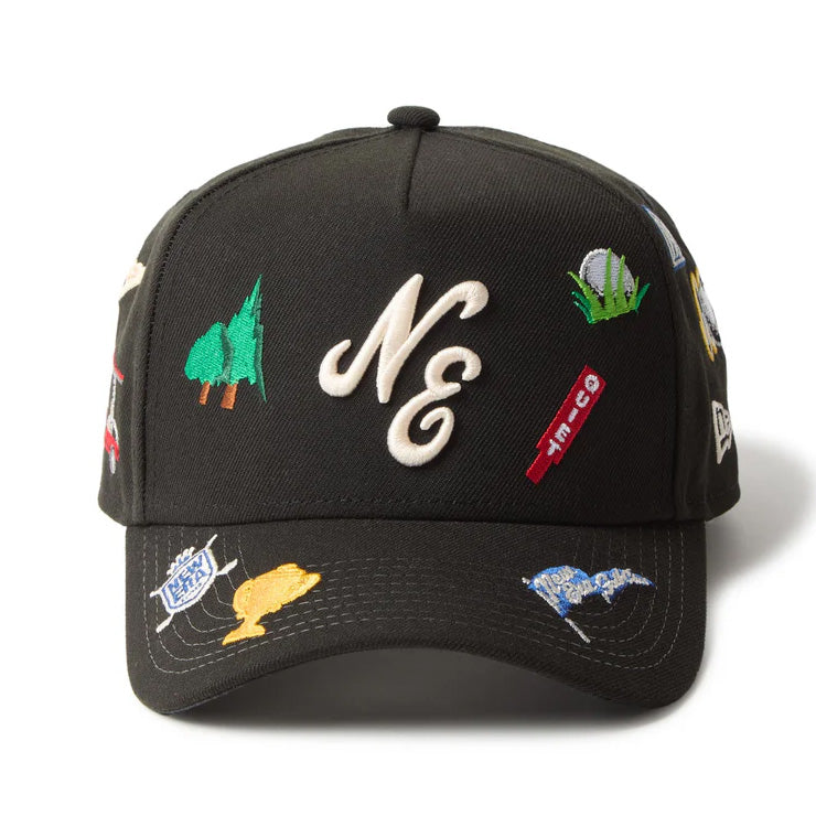 ニューエラ NEW ERA キャップ ゴルフ 9FORTY A-Frame Golf Allover メンズ レディース ユニセックス 14669125 ゴルフキャップ テニス アウトドア ベースボールキャップ 野球帽 大人 一般 帽子 ぼうし