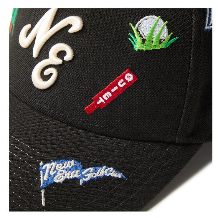 ニューエラ NEW ERA キャップ ゴルフ 9FORTY A-Frame Golf Allover メンズ レディース ユニセックス 14669125 ゴルフキャップ テニス アウトドア ベースボールキャップ 野球帽 大人 一般 帽子 ぼうし