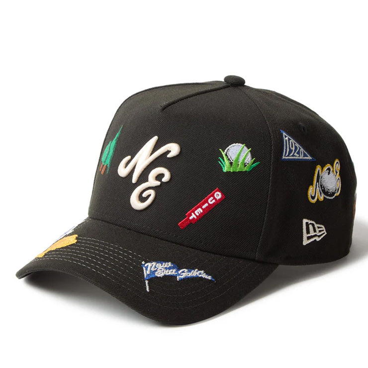 ニューエラ NEW ERA キャップ ゴルフ 9FORTY A-Frame Golf Allover メンズ レディース ユニセックス 14669125 ゴルフキャップ テニス アウトドア ベースボールキャップ 野球帽 大人 一般 帽子 ぼうし