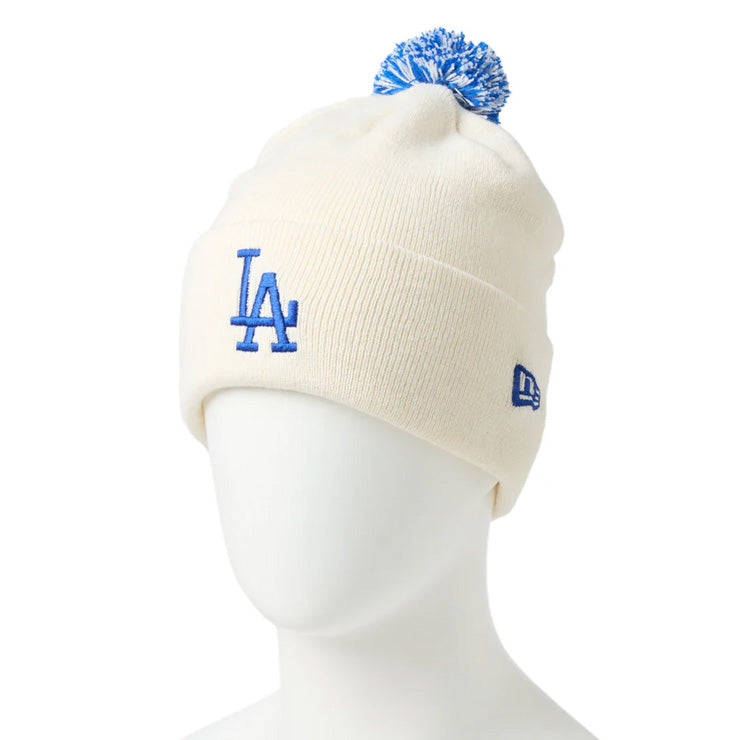 ニューエラ NEW ERA MLB ポンポン ニット帽 ドジャース ヤンキース ビーニー ニットキャップ メンズ レディース ユニセックス 14669954 14669955 LA NY 大人 メジャーリーグ 帽子 ぼうし