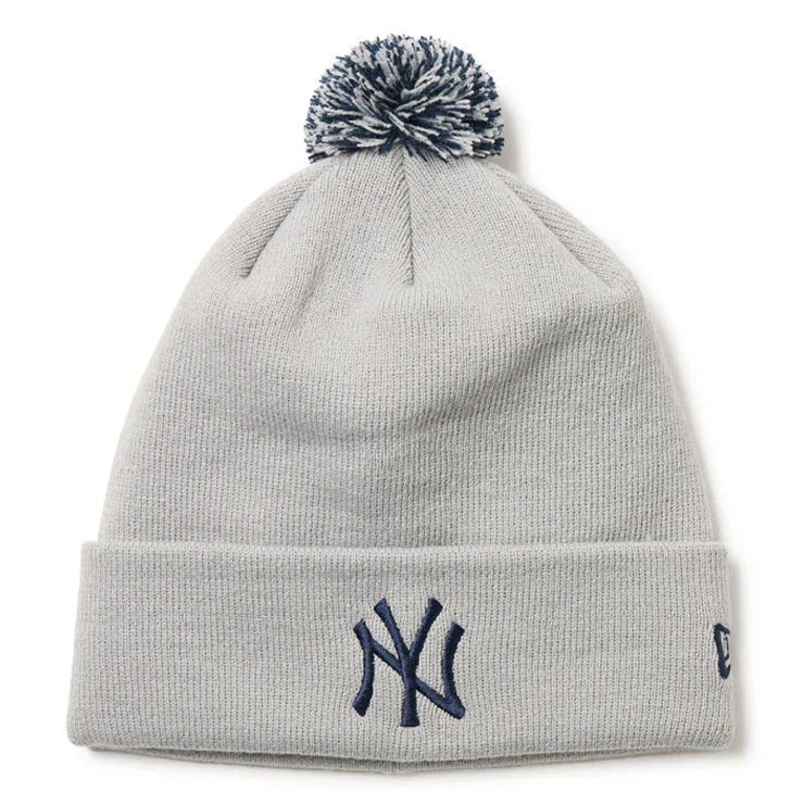 ニューエラ NEW ERA MLB ポンポン ニット帽 ドジャース ヤンキース ビーニー ニットキャップ メンズ レディース ユニセックス 14669954 14669955 LA NY 大人 メジャーリーグ 帽子 ぼうし