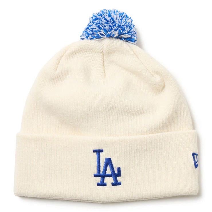 ニューエラ NEW ERA MLB ポンポン ニット帽 ドジャース ヤンキース ビーニー ニットキャップ メンズ レディース ユニセックス 14669954 14669955 LA NY 大人 メジャーリーグ 帽子 ぼうし