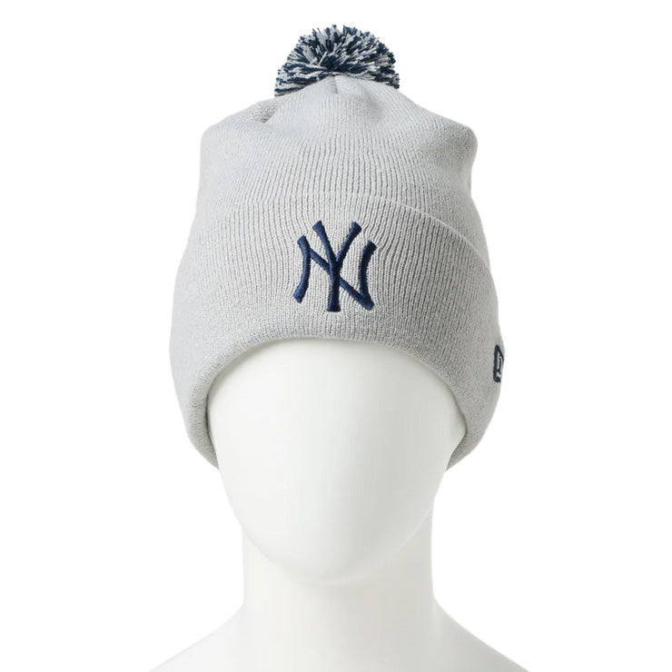 ニューエラ NEW ERA MLB ポンポン ニット帽 ドジャース ヤンキース ビーニー ニットキャップ メンズ レディース ユニセックス 14669954 14669955 LA NY 大人 メジャーリーグ 帽子 ぼうし