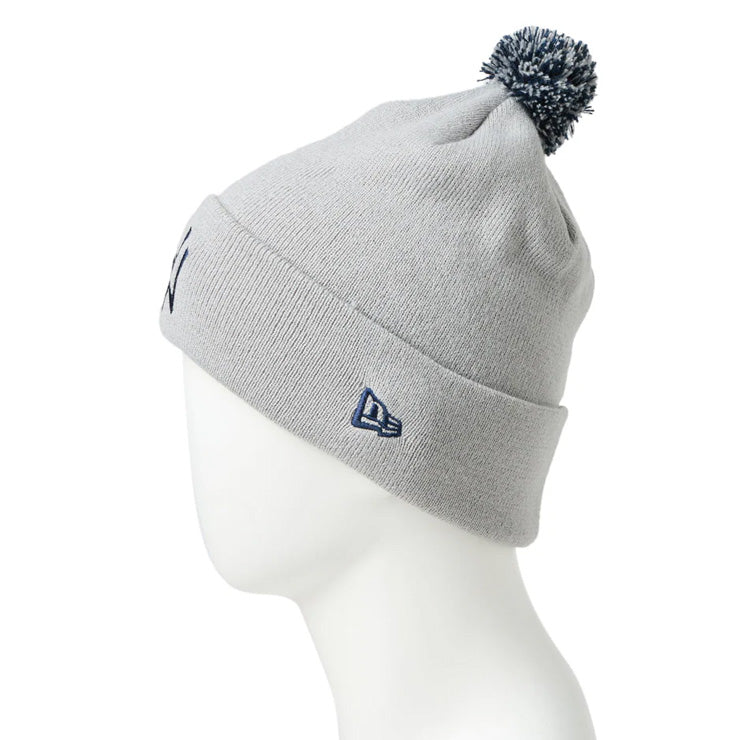 ニューエラ NEW ERA MLB ポンポン ニット帽 ドジャース ヤンキース ビーニー ニットキャップ メンズ レディース ユニセックス 14669954 14669955 LA NY 大人 メジャーリーグ 帽子 ぼうし