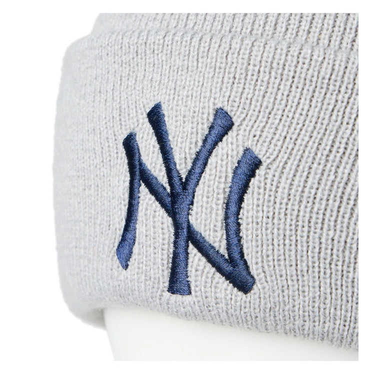 ニューエラ NEW ERA MLB ポンポン ニット帽 ドジャース ヤンキース ビーニー ニットキャップ メンズ レディース ユニセックス 14669954 14669955 LA NY 大人 メジャーリーグ 帽子 ぼうし