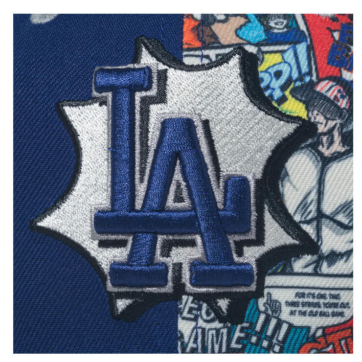 ニューエラ NEW ERA ロサンゼルス・ドジャース キャップ LA 59FIFTY MLB Diamond Hero Edition アメコミ メンズ レディース ユニセックス 14669968 メジャーリーグ 野球帽 帽子 スポーツキャップ うし
