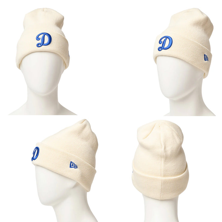 ニューエラ NEW ERA MLB ニット帽 ドジャース ヤンキース パドレス ビーニー ベーシック カフニット ニットキャップ メンズ レディース ユニセックス 14670057 14670066 14670067 14670078 14670079 LA NY SD Dロゴ 大人 メジャーリーグ 帽子 ぼうし