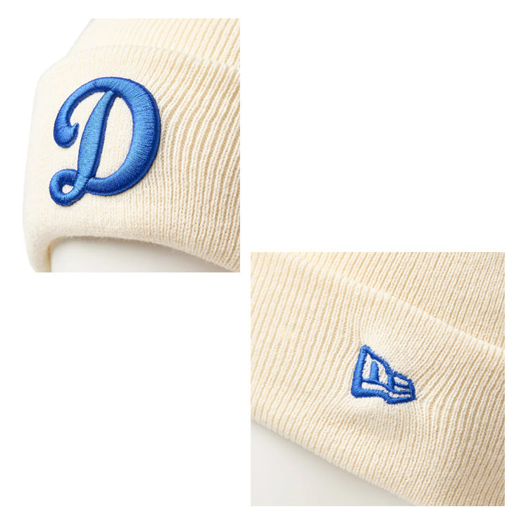 ニューエラ NEW ERA MLB ニット帽 ドジャース ヤンキース パドレス ビーニー ベーシック カフニット ニットキャップ メンズ レディース ユニセックス 14670057 14670066 14670067 14670078 14670079 LA NY SD Dロゴ 大人 メジャーリーグ 帽子 ぼうし