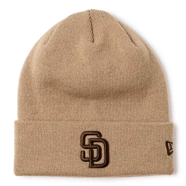 ニューエラ NEW ERA MLB ニット帽 ドジャース ヤンキース パドレス ビーニー ベーシック カフニット ニットキャップ メンズ レディース ユニセックス 14670057 14670066 14670067 14670078 14670079 LA NY SD Dロゴ 大人 メジャーリーグ 帽子 ぼうし