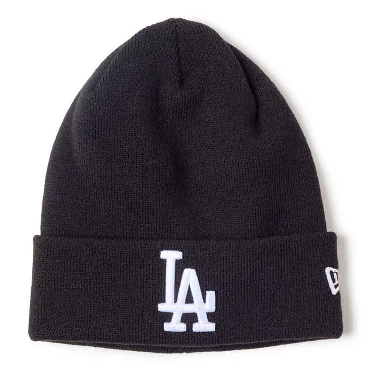 ニューエラ NEW ERA MLB ニット帽 ドジャース ヤンキース パドレス ビーニー ベーシック カフニット ニットキャップ メンズ レディース ユニセックス 14670057 14670066 14670067 14670078 14670079 LA NY SD Dロゴ 大人 メジャーリーグ 帽子 ぼうし