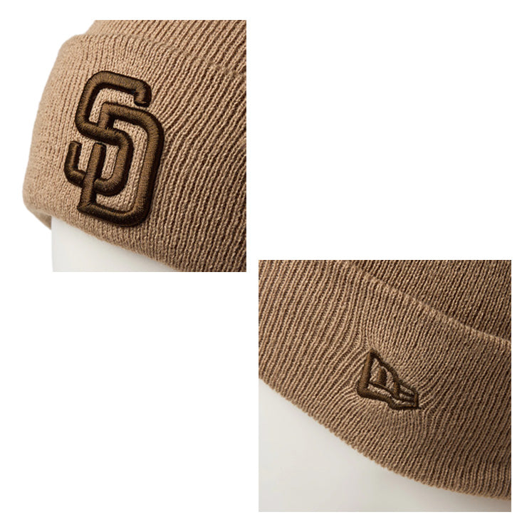 ニューエラ NEW ERA MLB ニット帽 ドジャース ヤンキース パドレス ビーニー ベーシック カフニット ニットキャップ メンズ レディース ユニセックス 14670057 14670066 14670067 14670078 14670079 LA NY SD Dロゴ 大人 メジャーリーグ 帽子 ぼうし