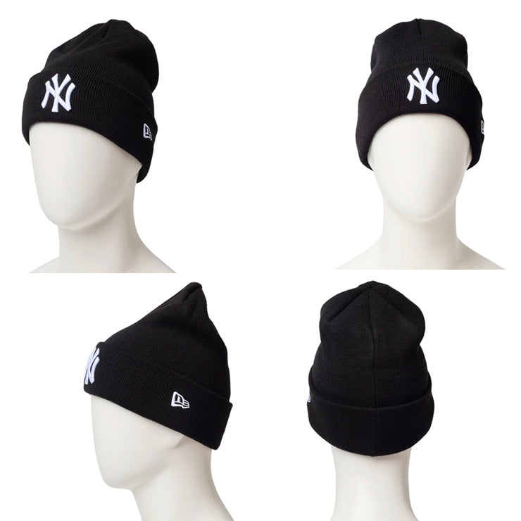 ニューエラ NEW ERA MLB ニット帽 ドジャース ヤンキース パドレス ビーニー ベーシック カフニット ニットキャップ メンズ レディース ユニセックス 14670057 14670066 14670067 14670078 14670079 LA NY SD Dロゴ 大人 メジャーリーグ 帽子 ぼうし