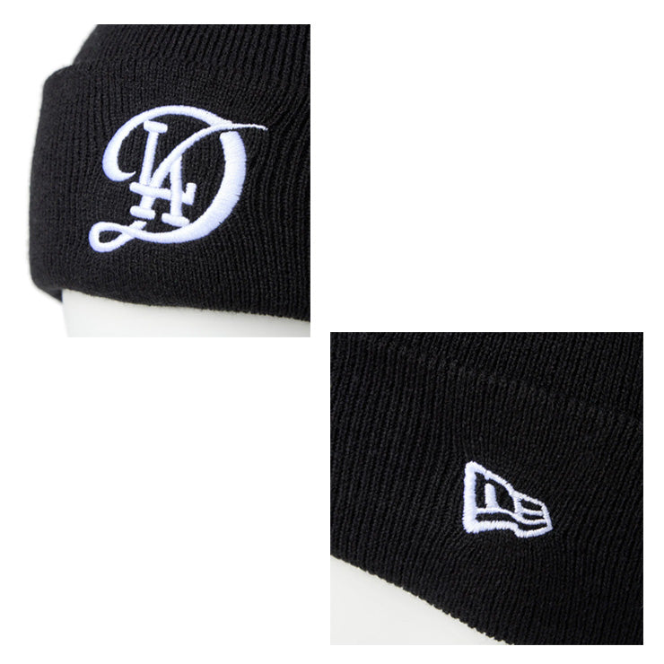 ニューエラ NEW ERA ドジャース ニット帽 シティコネクトロゴ ビーニー ベーシック カフニット ニットキャップ メンズ レディース ユニセックス 14670102 14670103 14670104 大人 メジャーリーグ 帽子 ぼうし