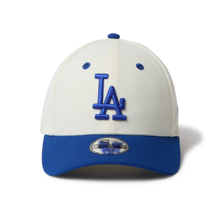 ニューエラ NEW ERA ロサンゼルス・ドジャース ジュニア用 キャップ Youth 9FORTY 940 2-Tone 14671600 小学生 こども Jr キッズ 子供 男の子 女の子 MLB メジャーリーグ 野球帽 帽子 スポーツキャップ ベースボールキャップ ぼうし