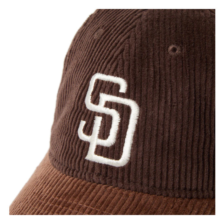 ニューエラ NEW ERA サンディエゴ・パドレス ジュニア用 キャップ SD Youth 9TWENTY 920 Corduroy コーデュロイ 14671640 小学生 こども Jr 子供 男の子 女の子 MLB メジャーリーグ 野球帽 帽子 スポーツキャップ ベースボールキャップ ぼうし