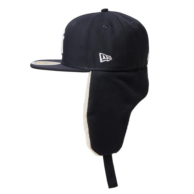 ニューエラ NEW ERA ニューヨーク・ヤンキース ジュニア用 ドッグイヤー キャップ 耳当て付き Kid’s 59FIFTY Dog Ear 14671655 冬用 防寒 小学生 こども Jr キッズ 子供 男の子 女の子 MLB メジャーリーグ 野球帽 帽子 スポーツキャップ ベースボールキャップ ぼうし