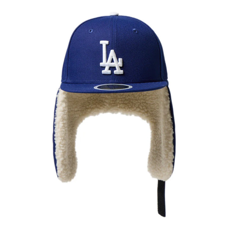ニューエラ NEW ERA ロサンゼルス・ドジャース ジュニア用 ドッグイヤー キャップ 耳当て付き Kid’s 59FIFTY Dog Ear 14671656 冬用 防寒 小学生 こども Jr キッズ 子供 男の子 女の子 MLB メジャーリーグ 野球帽 帽子 スポーツキャップ ベースボールキャップ ぼうし