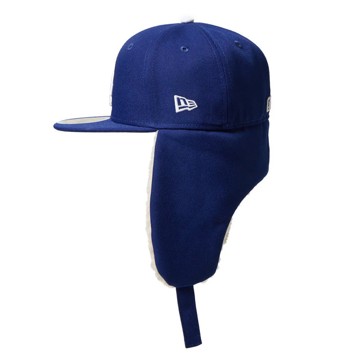 ニューエラ NEW ERA ロサンゼルス・ドジャース ジュニア用 ドッグイヤー キャップ 耳当て付き Kid’s 59FIFTY Dog Ear 14671656 冬用 防寒 小学生 こども Jr キッズ 子供 男の子 女の子 MLB メジャーリーグ 野球帽 帽子 スポーツキャップ ベースボールキャップ ぼうし