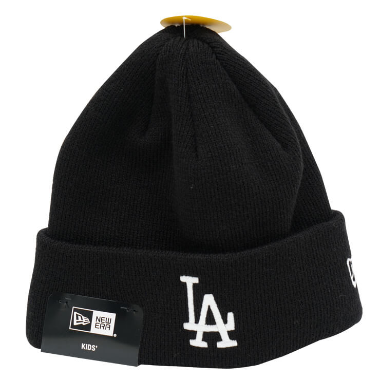 ニューエラ NEW ERA MLB キッズ用 ニット帽 ドジャース ヤンキース パドレス ビーニー ベーシック カフニット ニットキャップ Kid’s BASIC CUFF KNIT 14671686 14671687 14671688 14671689 メジャーリーグ ジュニア 少年 子ども こども 子供 小学生 キッズ 帽子 ぼうし