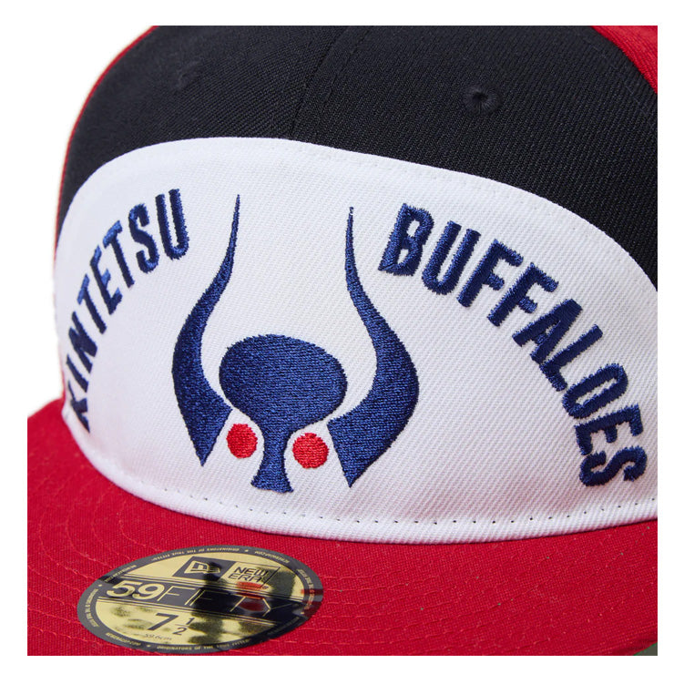 ニューエラ NEW ERA 近鉄バファローズ キャップ 岡本太郎コラボ TARO OKAMOTO 1978 59FIFTY ソフトバックラム メンズ レディース ユニセックス 大人 一般 14683816 NPB プロ野球 野球帽 帽子 スポーツキャップ ベースボールキャップ ぼうし