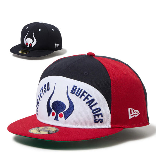 ニューエラ NEW ERA 近鉄バファローズ キャップ 岡本太郎コラボ TARO OKAMOTO 1978 59FIFTY ソフトバックラム メンズ レディース ユニセックス 大人 一般 14683816 NPB プロ野球 野球帽 帽子 スポーツキャップ ベースボールキャップ ぼうし