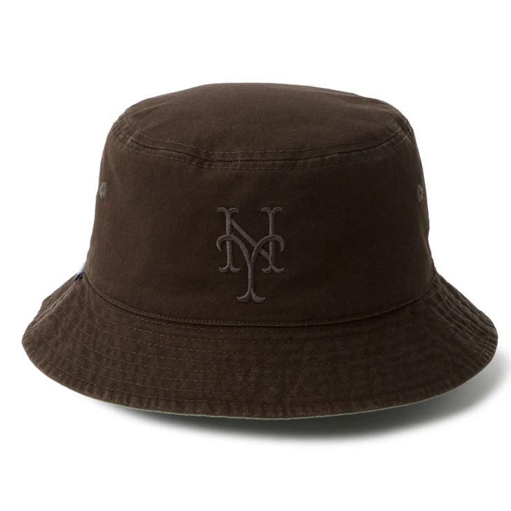 【2026モデル】ニューエラ NEW ERA バケットハット ニューヨーク・メッツ バケット01 リバーシブル MLB Bucket Hat 14744771 バケハ メンズ レディース ユニセックス 大人 一般 メジャーリーグ 帽子 ぼうし