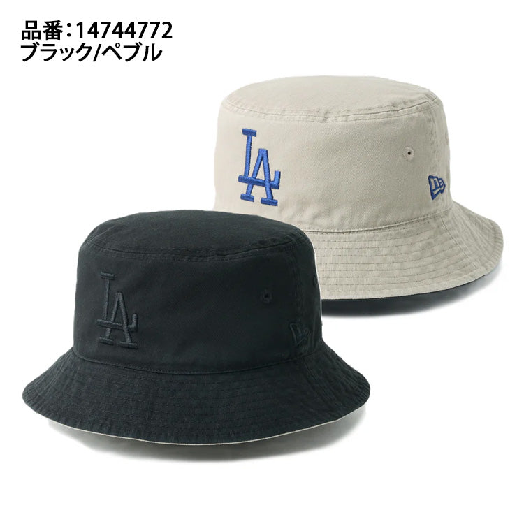 【2026モデル】ニューエラ NEW ERA バケットハット ロサンゼルス・ドジャース バケット01 リバーシブル MLB Bucket Hat 14744772 バケハ メンズ レディース ユニセックス 大人 一般 メジャーリーグ 帽子 ぼうし