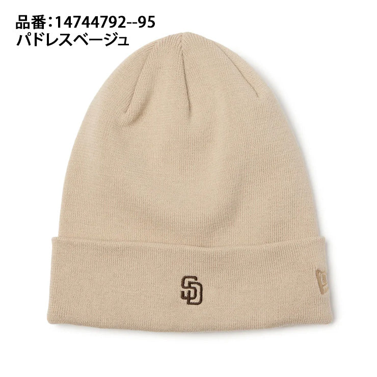 【2026モデル】ニューエラ NEW ERA MLB ニット帽 ドジャース ヤンキース パドレス ベーシック カフニット Cool Max ワッチキャップ ニットキャップ メンズ レディース ユニセックス 14744792 14744793 14744794 14744795 春夏 大人 メジャーリーグ 帽子 ぼうし