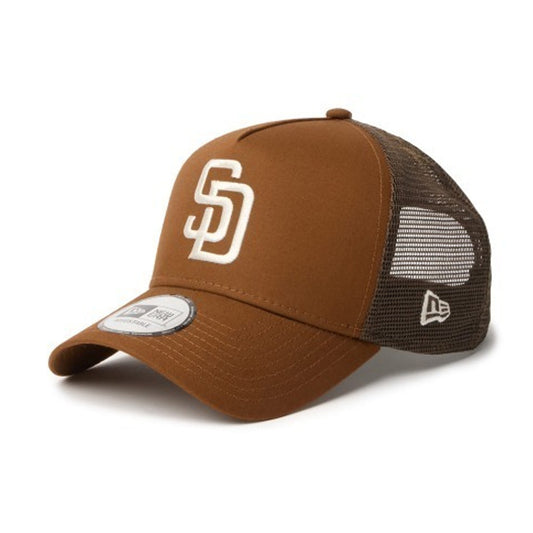 【2026モデル】ニューエラ NEW ERA サンディエゴ・パドレス キャップ タイプライター 9FORTY 940 A-Frame トラッカー MLB Typewriter 14744878 大人 メンズ レディース ユニセックス メジャーリーグ 野球帽 帽子 スポーツキャップ ベースボールキャップ ぼうし