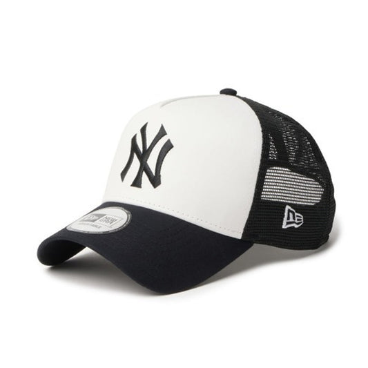 【2026モデル】ニューエラ NEW ERA ニューヨーク・ヤンキース キャップ タイプライター 9FORTY 940 A-Frame トラッカー MLB Typewriter 14744893 大人 メンズ レディース ユニセックス メジャーリーグ 野球帽 帽子 スポーツキャップ ベースボールキャップ ぼうし