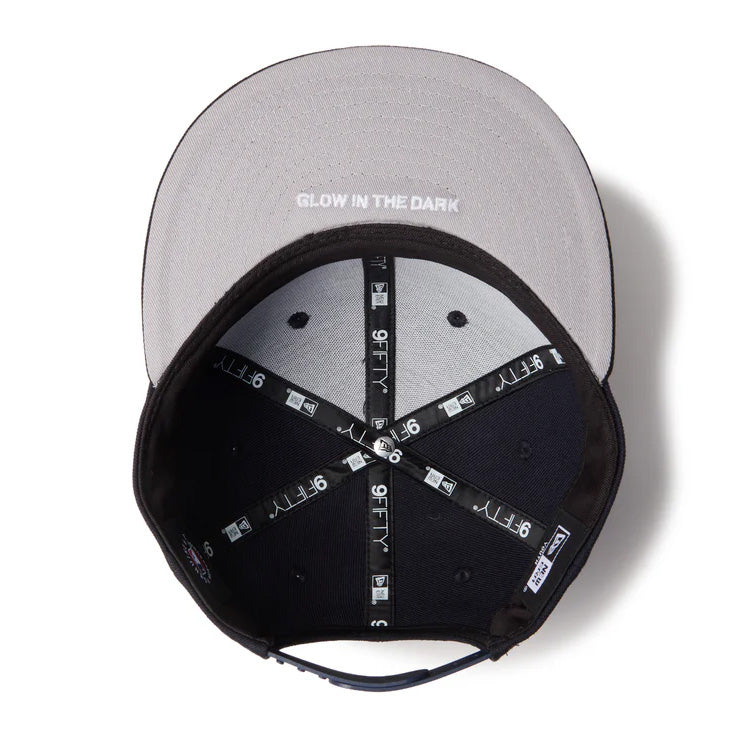 【暗闇で光る】ニューエラ NEW ERA ロサンゼルス・ドジャース ジュニア用 キャップ Youth 9FIFTY 950 MLB Glow in the Dark 14746975 小学生 こども Jr キッズ 子供 男の子 女の子 メジャーリーグ 野球帽 帽子 スポーツキャップ ベースボールキャップ ぼうし