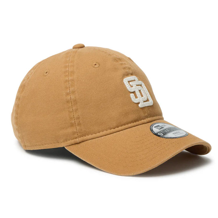 【2026モデル】ニューエラ NEW ERA サンディエゴ・パドレス ジュニア用 キャップ SD キッズ Youth 9TWENTY MLB Cooperstown Washed Duck 14747035 小学生 こども Jr 子供 男の子 女の子 メジャーリーグ 野球帽 帽子 スポーツキャップ ベースボールキャップ