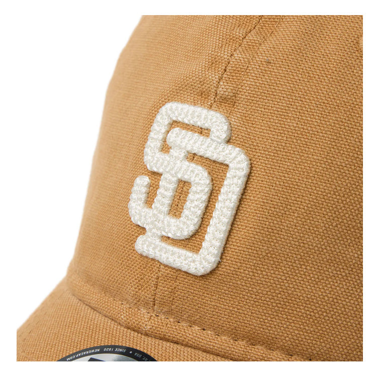 【2026モデル】ニューエラ NEW ERA サンディエゴ・パドレス ジュニア用 キャップ SD キッズ Youth 9TWENTY MLB Cooperstown Washed Duck 14747035 小学生 こども Jr 子供 男の子 女の子 メジャーリーグ 野球帽 帽子 スポーツキャップ ベースボールキャップ