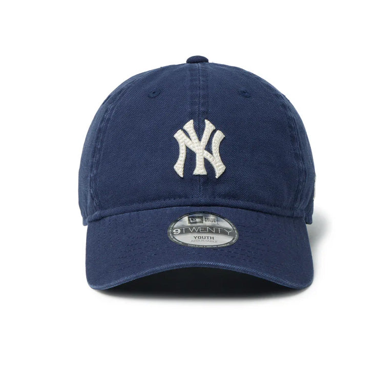 【2026モデル】ニューエラ NEW ERA ニューヨーク・ヤンキース ジュニア用 キャップ NY キッズ Youth 9TWENTY MLB Cooperstown Washed Duck 14747039 小学生 こども Jr 子供 男の子 女の子 メジャーリーグ 野球帽 帽子 スポーツキャップ ベースボールキャップ