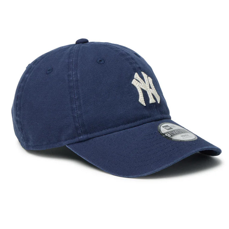 【2026モデル】ニューエラ NEW ERA ニューヨーク・ヤンキース ジュニア用 キャップ NY キッズ Youth 9TWENTY MLB Cooperstown Washed Duck 14747039 小学生 こども Jr 子供 男の子 女の子 メジャーリーグ 野球帽 帽子 スポーツキャップ ベースボールキャップ