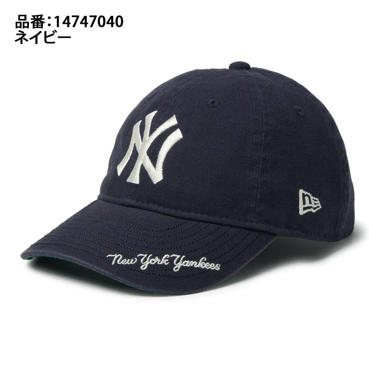 【2026モデル】ニューエラ NEW ERA ニューヨーク・ヤンキース ジュニア用 キャップ バイザーロゴ NY キッズ Youth 9TWENTY MLB Visor Logo 14747040 小学生 こども Jr 子供 男の子 女の子 メジャーリーグ 野球帽 帽子 スポーツキャップ ベースボールキャップ ぼうし