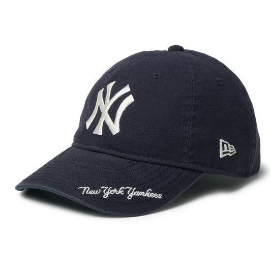 【2026モデル】ニューエラ NEW ERA ニューヨーク・ヤンキース ジュニア用 キャップ バイザーロゴ NY キッズ Youth 9TWENTY MLB Visor Logo 14747040 小学生 こども Jr 子供 男の子 女の子 メジャーリーグ 野球帽 帽子 スポーツキャップ ベースボールキャップ ぼうし