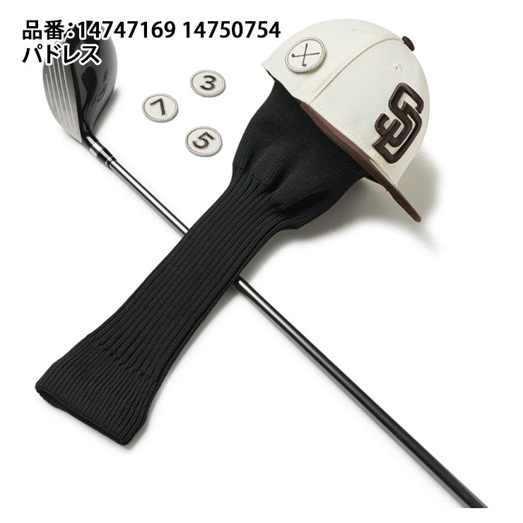 【2026モデル】ニューエラ NEW ERA ゴルフ MLB ヘッドカバー フェアウェイウッド用 ドジャース パドレス キャップ型 14747169 14750754 メジャーリーグ ゴルフクラブ カバー GOLF 野球 かっこいい かわいい ぼうし