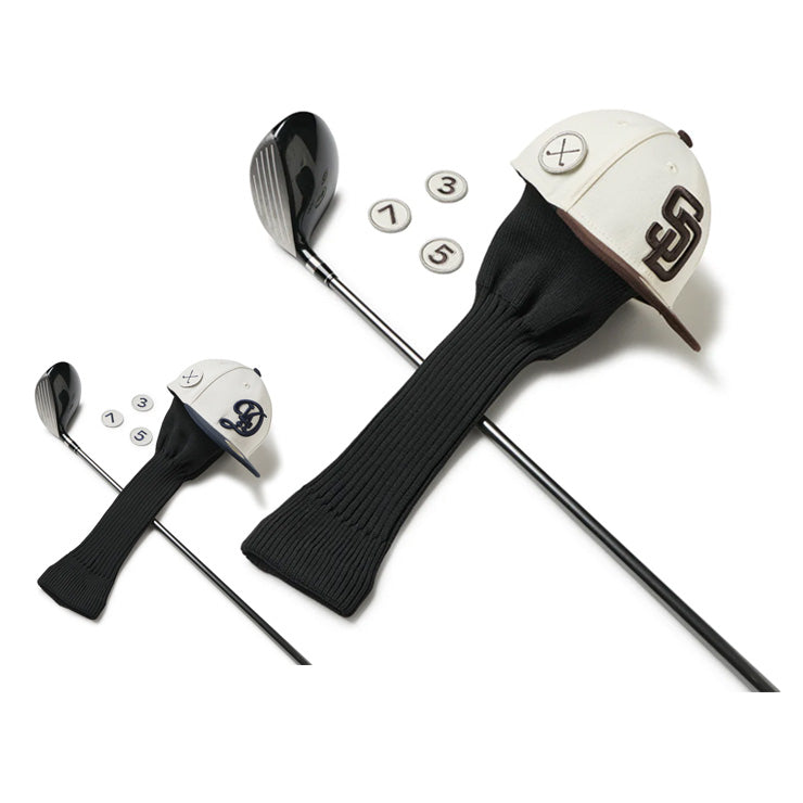 【2026モデル】ニューエラ NEW ERA ゴルフ MLB ヘッドカバー フェアウェイウッド用 ドジャース パドレス キャップ型 14747169 14750754 メジャーリーグ ゴルフクラブ カバー GOLF 野球 かっこいい かわいい ぼうし