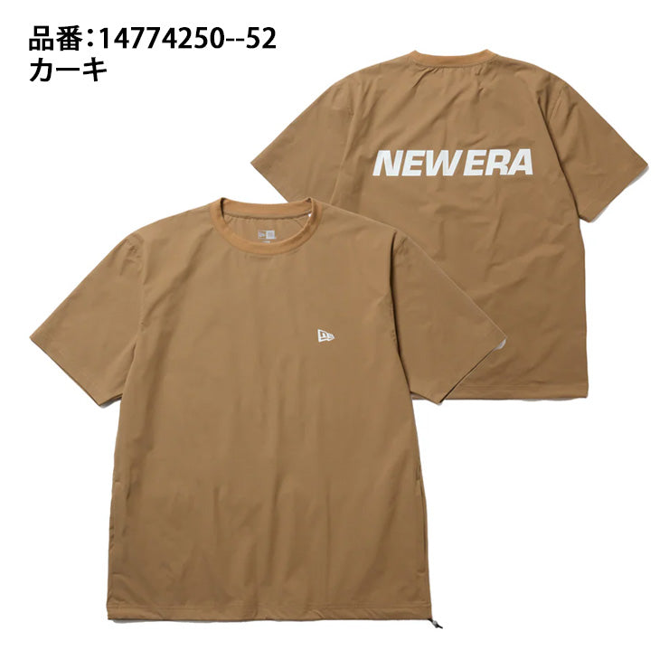 【2026モデル】ニューエラ 半袖 ユーティリティーピステ Tシャツ メンズ 14774250 14774251 14774252 シャカシャカ スポーツウェア トレーニングウェア アウトドア プール 撥水 半袖シャツ カジュアル new era