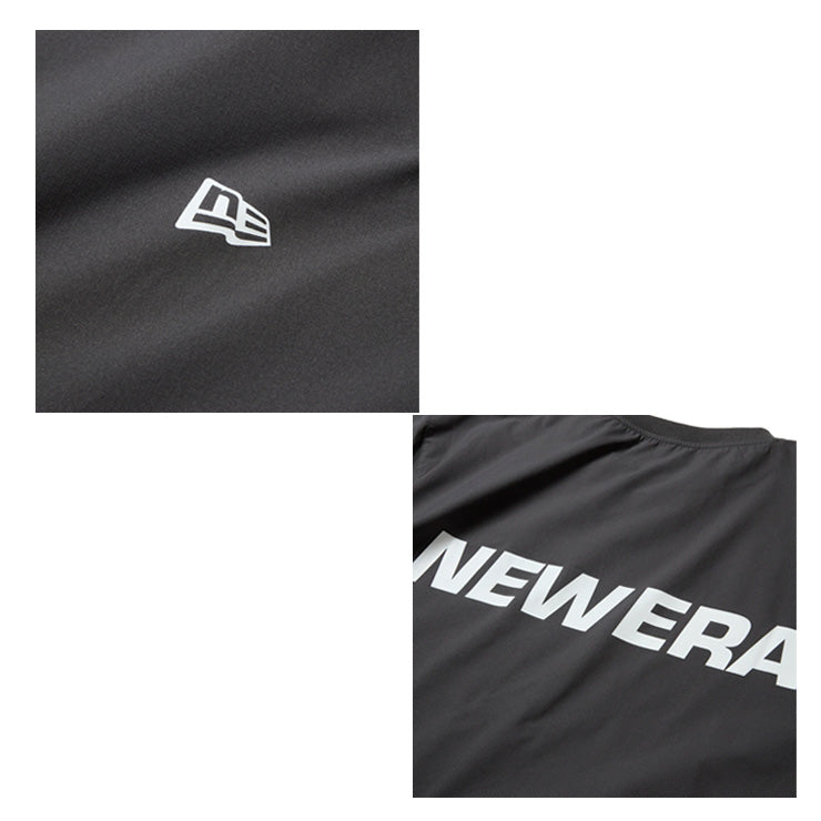 【2026モデル】ニューエラ 半袖 ユーティリティーピステ Tシャツ メンズ 14774250 14774251 14774252 シャカシャカ スポーツウェア トレーニングウェア アウトドア プール 撥水 半袖シャツ カジュアル new era