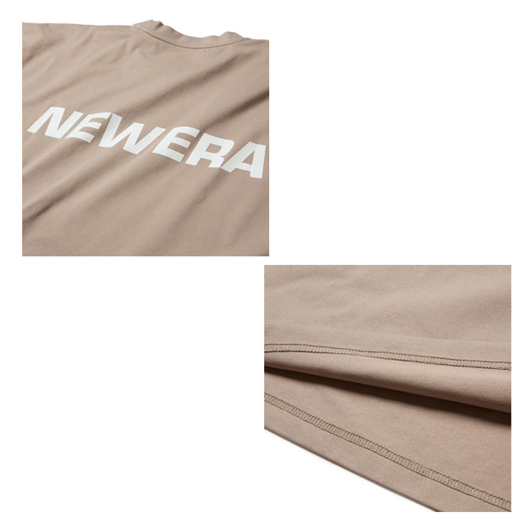 【2026モデル】ニューエラ 長袖 ユーティリティー オーバーサイズド Tシャツ Wordmark Logo メンズ 14774268 14774269 14774270 スポーツウェア トレーニングウェア アウトドア プール 撥水 長袖シャツ カジュアル new era