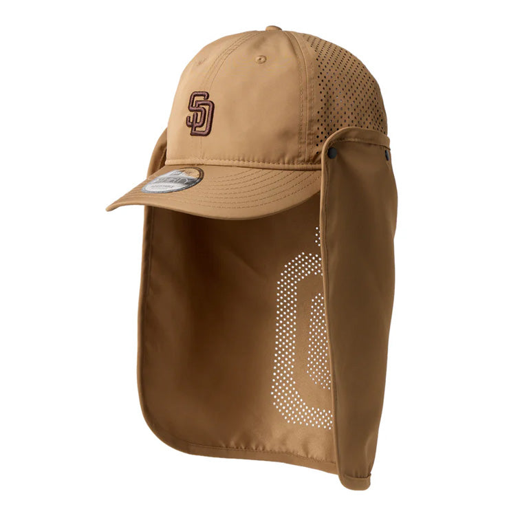 【2026モデル】ニューエラ NEW ERA サンディエゴ･パドレス キャップ サンシェード付き NY 9THIRTY Pro Light 14774405 日よけ ネックシェード メンズ レディース ユニセックス アウトドア 釣り 登山 キャンプ 日焼け防止 大人 MLB メジャーリーグ 帽子 ぼうし