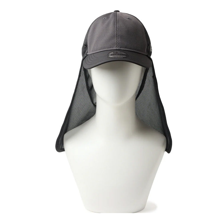 【2026モデル】ニューエラ NEW ERA キャップ サンシェード付き 9THIRTY Tech Multi Mesh 14774411 14774412 日よけ ネックシェード メンズ レディース ユニセックス アウトドア 釣り 登山 キャンプ 日焼け防止 大人 帽子 ぼうし