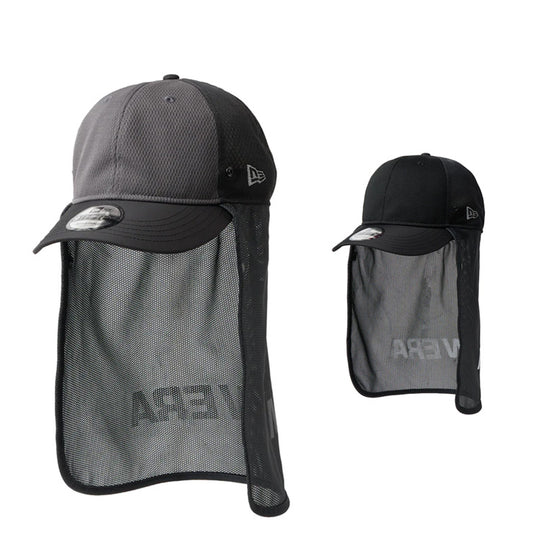 【2026モデル】ニューエラ NEW ERA キャップ サンシェード付き 9THIRTY Tech Multi Mesh 14774411 14774412 日よけ ネックシェード メンズ レディース ユニセックス アウトドア 釣り 登山 キャンプ 日焼け防止 大人 帽子 ぼうし