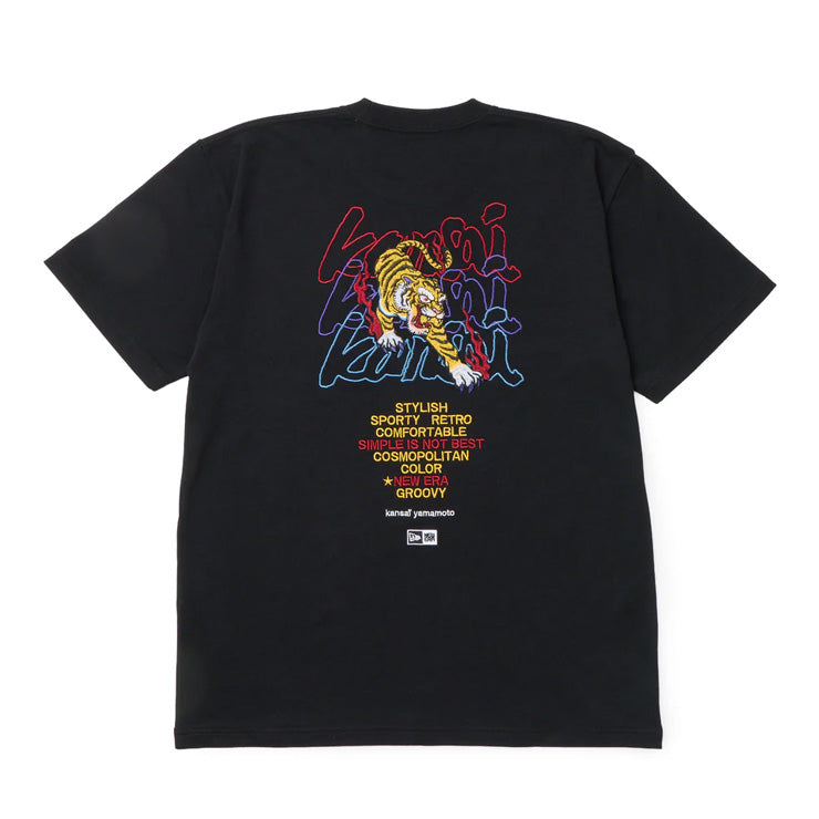 【2026モデル】ニューエラ NEW ERA kansa yamamoto コラボ コットン Tシャツ 山本寛斎 虎 大人 一般 メンズ レディース ユニセックス 14858847 14858848 スポーツウェア カジュアル 半袖シャツ