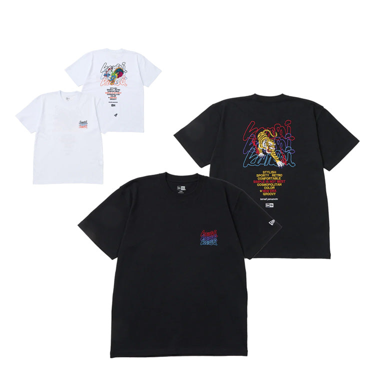 【2026モデル】ニューエラ NEW ERA kansa yamamoto コラボ コットン Tシャツ 山本寛斎 虎 大人 一般 メンズ レディース ユニセックス 14858847 14858848 スポーツウェア カジュアル 半袖シャツ
