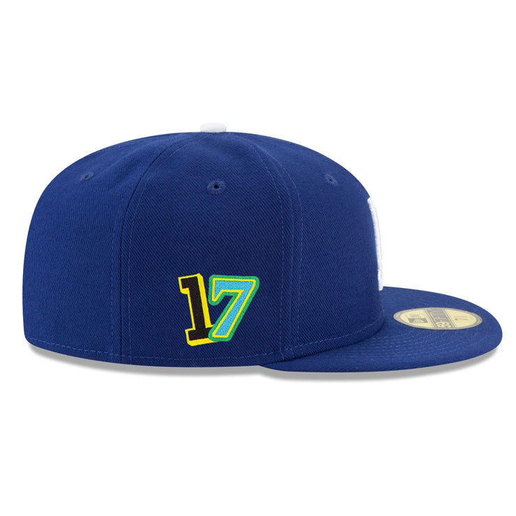 ニューエラ NEW ERA ロサンゼルス・ドジャース 大谷翔平 キャップ 番号入り LA 59FIFTY 2025 MLB Players Weekend オンフィールド メンズ レディース ユニセックス 大人 14921956 プレイヤーズウィークエンド メジャーリーグ 野球帽 帽子