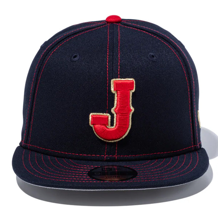 ニューエラ NEW ERA WBC 侍ジャパン ジュニア用 キャップ Youth 9FIFTY 950 World Baseball Classic 14948176 14948177 日本代表 小学生 こども Jr キッズ 子供 男の子 女の子 野球帽 帽子 スポーツキャップ ベースボールキャップ ぼうし