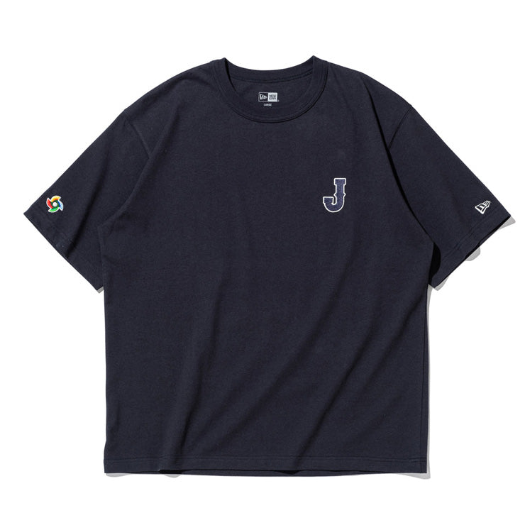 ニューエラ NEW ERA WBC 侍ジャパン WBCロゴ Tシャツ 半袖 ウォッシュドコットン World Baseball Classic 大人 一般 メンズ レディース ユニセックス14948265 14948266 日本代表 グッズ スポーツウェア